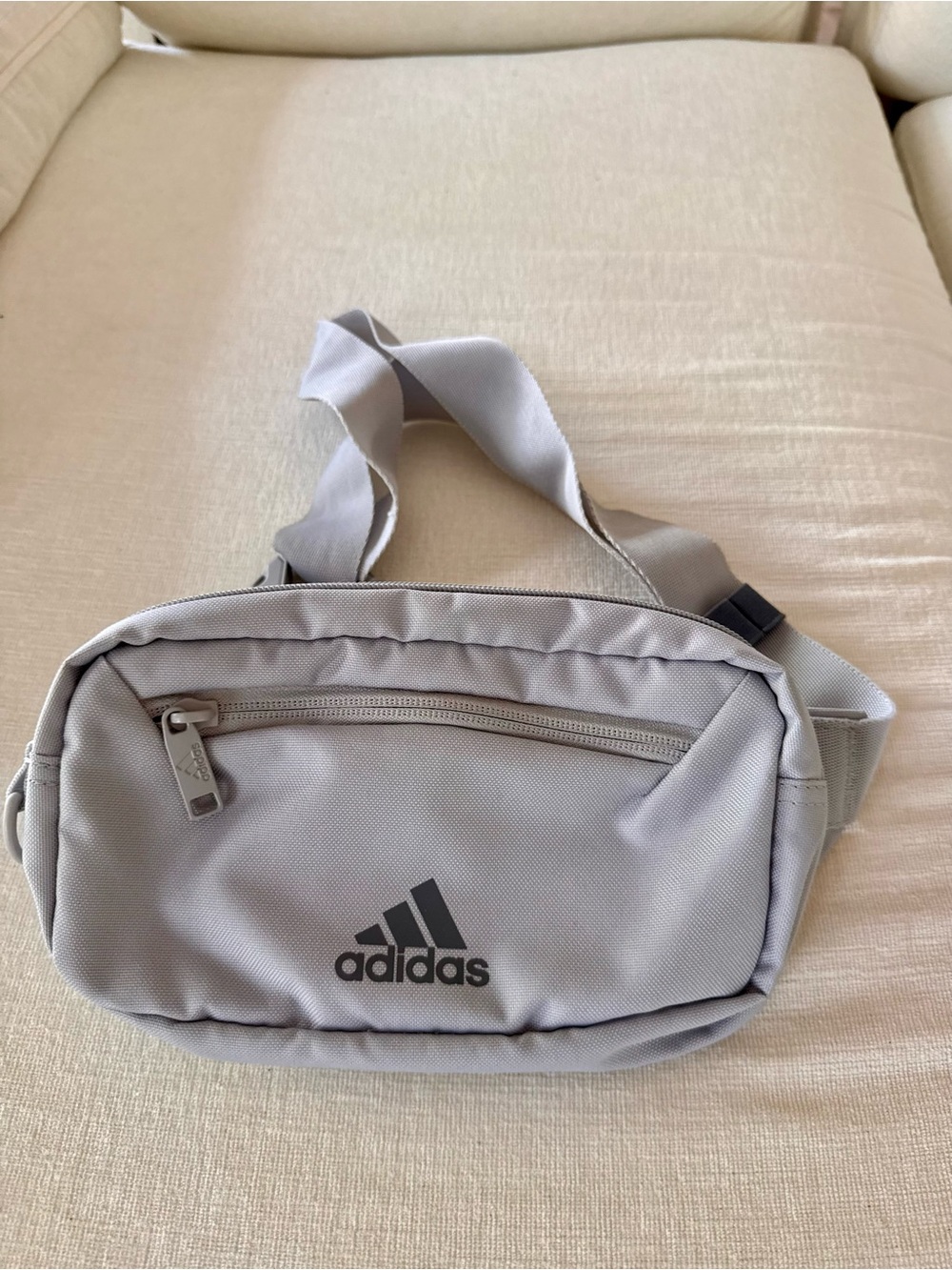Adidas Light Gray Waist Bag
